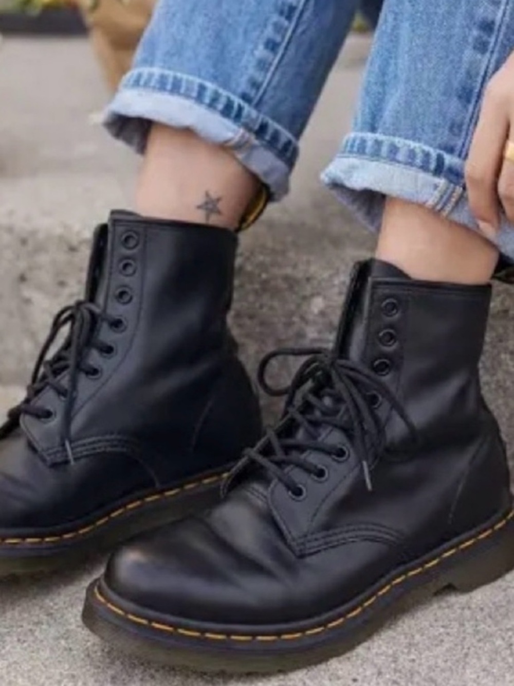 Dr. Martens | 1460 Boots | Smooth Black womens 8 L